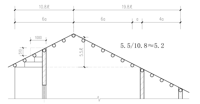 屋面坡度_屋面坡度计算公式图解_屋面坡度2%是什么意思