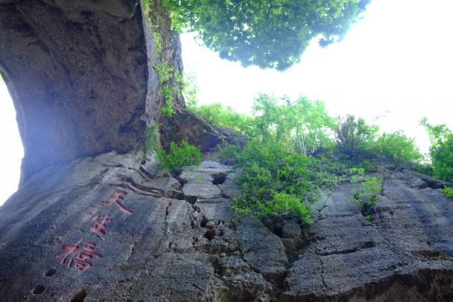 天生桥景区简介_天生桥风景区_天生桥游览图